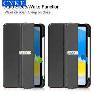 Cyke-funda de piel sintética para tableta de <span class=keywords><strong>10</strong></span>. ª generación, carcasa suave de Tpu de <span class=keywords><strong>10</strong></span>,2 pulgadas, soporte para bolígrafo para <span class=keywords><strong>Apple</strong></span> <span class=keywords><strong>Ipad</strong></span> <span class=keywords><strong>10</strong></span> <span class=keywords><strong>10</strong></span>,2 <span class=keywords><strong>2022</strong></span> - Product Image 2