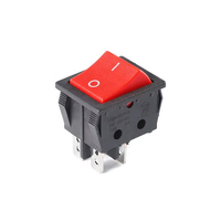 KCD4 Interrupteur à bascule 30A 250VAC 4Pin 6Pin ON-OFF Bateau Type Bateau Interrupteur à bouton-poussoir avec voyant LED