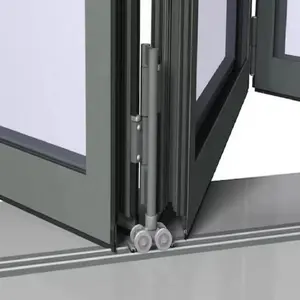 Anhui Shengxin di alta qualità estrusione grano di legno finestre in alluminio binario profilo telaio finestra scorrevole in alluminio