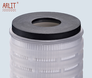 10 ''0.2 micron Polypropylene <span class=keywords><strong>226</strong></span> kết thúc Mũ xếp li Lọc <span class=keywords><strong>Cartridge</strong></span> cho nước rượu vang Nước Trái Cây lọc - Product Image 2