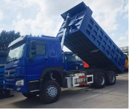 Camión Volquete Trasero Usado de Servicio Pesado, Suministro de Fábrica, Euro 2, Weichai 6x4, 371HP, Diésel, Manual, ACC, Reacondicionado, Volteo de Piedra, Volante a la Izquierda - Product Image 4