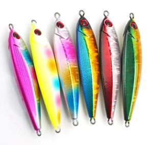 Direct usine 60g-250g Leurre jig métallique lumineux à lancer longue distance pour la pêche au jigging lent des poissons prédateurs en haute <span class=keywords><strong>mer</strong></span> - Product Image 1