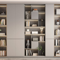 Boîtier en alliage d'aluminium de style mince avec couvercle en PC givré pour éclairage de contour LED de décoration architecturale intérieure