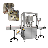 Machine de scellage automatique de boîtes de conserve MTW avec écran tactile PLC