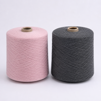 Fil de laine mélangée mercerisé 1/16 brins, épais, filé à l'anneau, origine Chine, monobrin, pour chapeaux et écharpes