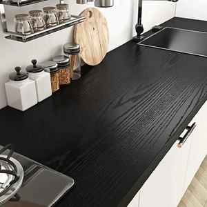 Film PVC auto-adhésif imperméable à l'eau à effet bois non brillant pour la décoration de la maison, de la cuisine et des plans de travail - Product Image 6