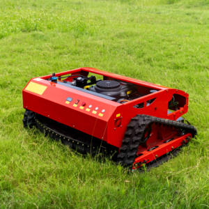 Robot télécommandé de tondeuse à gazon électrique CE de haute qualité avec débroussailleuse de type piste <span class=keywords><strong>électricité</strong></span> auto-génératrice 4 temps - Product Image 4