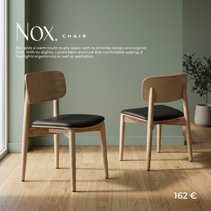 Chaise de salle à manger moderne en bois avec revêtement en microfibre, style nordique, chaise d'appoint pour salle à manger, mobilier de maison - Product Image 3