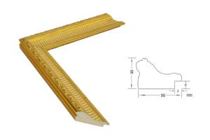JZ Khung Gỗ Trang Trí Công Phu Vàng Cổ Điển Rắn Gỗ Thông Hình Ảnh Khung Hiện Đại Thiết Kế Phong Cách Tường Ảnh Sơn Mouldings - Product Image 3