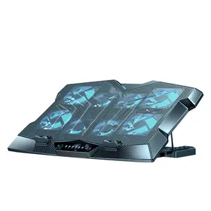 Z33 अमेज़न हॉट सेल नोटबुक कूलर स्टैंड गेमिंग पैड के लिए लैपटॉप एडजस्टेबल ऊंचाई लैपटॉप कूलिंग स्टैंड 2 यूएसबी पोर्ट