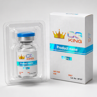 VS-065 Flacons de 10 ml, design luxueux, étiquettes et boîtes holographiques pour flacons de 10 ml, personnalisables, 5 flacons de 3 ml, emballage avec autocollants et boîte avec plateau