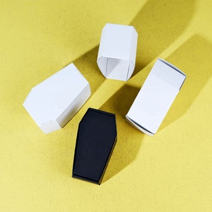 Печатная коробка на заказ черный картон в форме гроба гофрированный картон бумажные коробки Упаковка для продуктов - Product Image 4