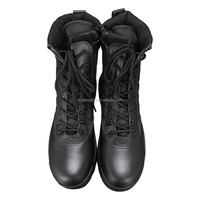 Bottes de combat tactiques Doublesafe, semelle en caoutchouc antidérapante, cuir camouflage, bottes d'entraînement en plein air pour le marché chilien