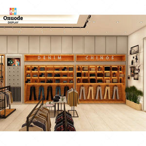 Expositor de Ropa, Mueble de Exhibición Montado en la Pared, Isla de Exhibición de Prendas |   Muebles y Accesorios de Exhibición para Tiendas Minoristas Fabricados en Fábrica - Product Image 3