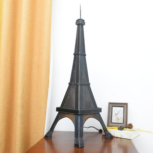 Lámpara de mesa LED DE <span class=keywords><strong>LA</strong></span> <span class=keywords><strong>Torre</strong></span> <span class=keywords><strong>Eiffel</strong></span>, barra de cristal de color contemporánea moderna, Flexible para lectura, control remoto para escritorio de estudio, arte, espacio creativo - Product Image 5