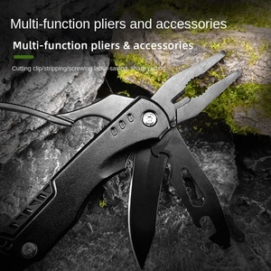 Pliers Multitool Claw Hammer Stainless Steel Tool With Nylon Sheath for Outdoor Survival <b>Camping</b> Hunting <b>Hiking</b> - Product Image 3