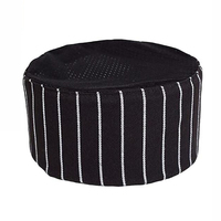 Sombrero de chef de tela de malla transpirable Cocina Restaurante japonés bar Uniforme Gorra de chef