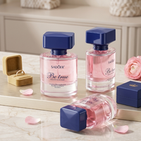 Parfum pour femmes OEM ODM personnalisé, eau de toilette, arôme floral élégant et romantique, parfum frais 24h/24, formule de marque privée