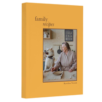 Carnet de recettes familiales personnalisé, couverture rigide en PVC/PP, reliure spirale, feuilles mobiles, impression UV et logo personnalisé