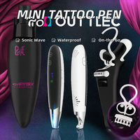 Stylo portable mini picoseconde pour l'élimination des tatouages, le nettoyage du maquillage des sourcils, nouvel appareil d'élimination des pigments pour les mains, le corps, les pieds, ABS AU