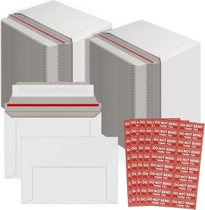 <span class=keywords><strong>Enveloppe</strong></span> d'expédition personnalisée pour cartes <span class=keywords><strong>à</strong></span> collectionner 4,5x6,5 pouces, auto-adhésive, pour protège-cartes rigides de sport - Product Image 1