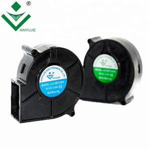 7530 Cao Cfm Tùy Chỉnh Nhỏ <span class=keywords><strong>Turbo</strong></span> Blower Im Lặng 5V 12V 24V 48V Tốc Độ Cao PWM RD FG DC Quạt Ly Tâm - Product Image 6