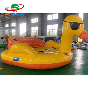 Jeux aquatiques d'été amusants, tube flottant gonflable pour sports nautiques, bateau disco, banane, canard pour <span class=keywords><strong>jet</strong></span> <span class=keywords><strong>ski</strong></span> - Product Image 5