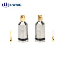 Connecteur mâle SMA LWMC à pince pour câble LMR400 et 1 mm² jusqu'à 3 GHz, VSWR 1.2 max.