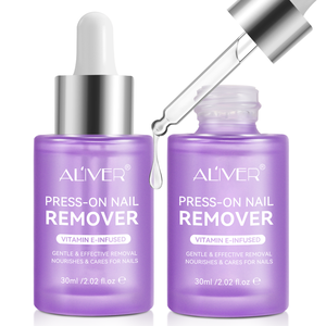 <span class=keywords><strong>ALIVER</strong></span> Nourrit Soigne Doux Efficace Dissolvant de Colle à Ongles et Vernis <span class=keywords><strong>Gel</strong></span> Vitamine E pour Faux Ongles - Product Image 6