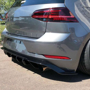 Spoiler Posteriore in Fibra di Carbonio per VW <span class=keywords><strong>Golf</strong></span> 7.5 MK7.5 Standard GTI <span class=keywords><strong>2017</strong></span> 2018 2019, Diffusore Stile Pinna di Squalo - Product Image 5