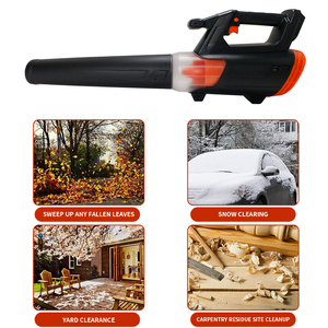 Soplador de hojas personalizado de 21V, soplador de hojas eléctrico inalámbrico con batería de litio, soplador de jardín de Tailandia - Product Image 3