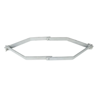 Ensemble de supports Quan Pham Deadend pour diamètre de 12 pouces. Poteau galvanisé selon la norme ASTM A-153, haute qualité, vente en gros 2026