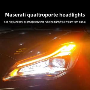 2013-2017สำหรับชุดไฟหน้า Maserati Quattroporte พร้อมแมทริกซ์ใหม่ไฟวิ่งกลางวัน6000K สี12V - Product Image 6