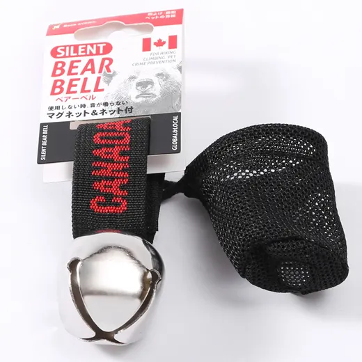 Hot Sale New Custom Jingle Bell With Magnets Bear Bell Emergency Survival Tool For Hiking Camping