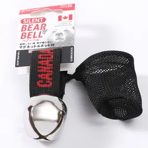 Bán Hot New Custom Jingle Bell Với Nam Châm Bear Bell Khẩn Cấp Survival Tool Cho Đi Bộ Đường Dài Cắm Trại