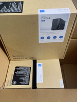 DiskStation DS224+ 2 Bay NAS Storage Server Intel Celeron J4125 2GB DDR4 Dapat Diperluas hingga 6GB 2x1GbE LAN untuk Bisnis Kecil Pribadi