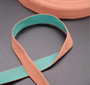 <span class=keywords><strong>Ruban</strong></span> en polyester et <span class=keywords><strong>coton</strong></span> à chevrons multicolores, <span class=keywords><strong>ruban</strong></span> personnalisé en tissu <span class=keywords><strong>sergé</strong></span>, motif rayé pour vêtements, sacs, décoration - Product Image 2