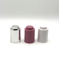 Pompe à pression en aluminium et pipette compte-gouttes personnalisées en plastique ABS de couleur, 13-410, 18-410, 20-410, pour sérum cosmétique, liquide corporel et huile essentielle