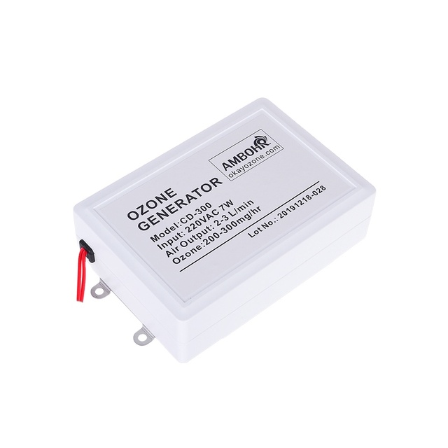 AMBOHR CD-300 CE Certification Ozone Water Module Electrode Small Size Ozone Portable Generator for Air Purifier Washing Fruit