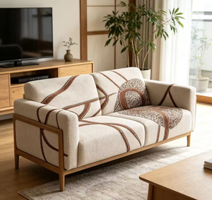 Tela de Sofá TengHui de Lujo, Estilo Árabe, Doble Chenille, 480GSM, Tejido con Hilo Teñido, Ignífugo, para Sofás y Muebles - Product Image 4
