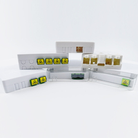 Abalone — boîte de borniers pour Fiber optique FTTH, 4 Ports de 2.0mm, uniques, G652D