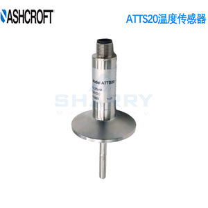 Capteur de température à thermistance en acier inoxydable ASHCROFT ATTS20, précision de 0,5 %, biopharmaceutique - Product Image 2
