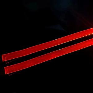 RSPOF 10*2,7 MM Guía de luz de brillo lateral duradero RGBW fibra de brillo de lado plano para <span class=keywords><strong>collar</strong></span> de mascota Led - Product Image 1