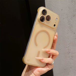 เคสใสแบบด้านบางเฉียบแม่เหล็กสำหรับ iPhone 18 17 16 15 14 Pro Ultra-Thin, เคสไร้ขอบสำหรับ iPhone 18 Pro Max - Product Image 6