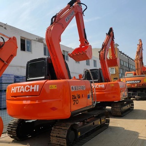 Excavadora Hitachi 70 Fabricada en Japón, Máquina Japonesa Original HITACHI de Segunda Mano, Excavadora de Cadenas ZX70 - Product Image 4