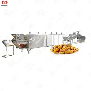 Tunnel Automatic Peanut Nut Roasting Machine Conveyor Belt Electric Flax Seeds Roasting Machine For Chickpeas