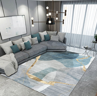 Heißer verkauf Nordic stil Waschbar Individuell wohnzimmer gedruckt teppich
