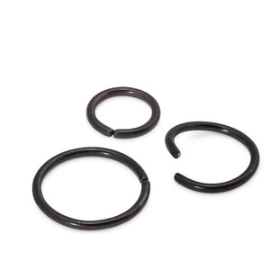 Gaby Anneaux de <span class=keywords><strong>piercing</strong></span> hypoallergéniques en Titane ASTM-F136 et Niobium ASTM F2384 pour l'<span class=keywords><strong>oreille</strong></span>, le nez, le cartilage, la hélix fine et les lèvres - Product Image 3