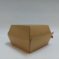 Carton d'expédition en papier kraft SP1979 en gros, spécial pour l'emballage de poulet frit et de pains à burger