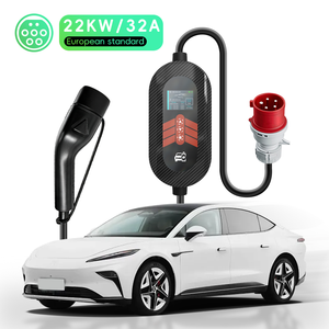 สถานีชาร์จฉุกเฉินแบบพกพา 22kW 32A Type2 สำหรับรถยนต์ไฟฟ้า BYD ใช้ได้ทั้งที่บ้านและการเดินทาง - Product Image 1